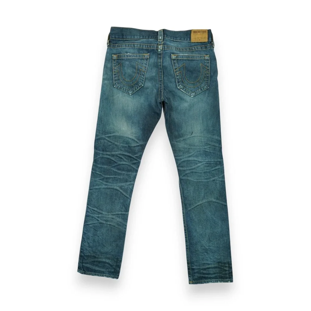TRUE RELIGION‎ Geno Relaxed Slim Jeans Men's Size 33 M24J19NLQ3